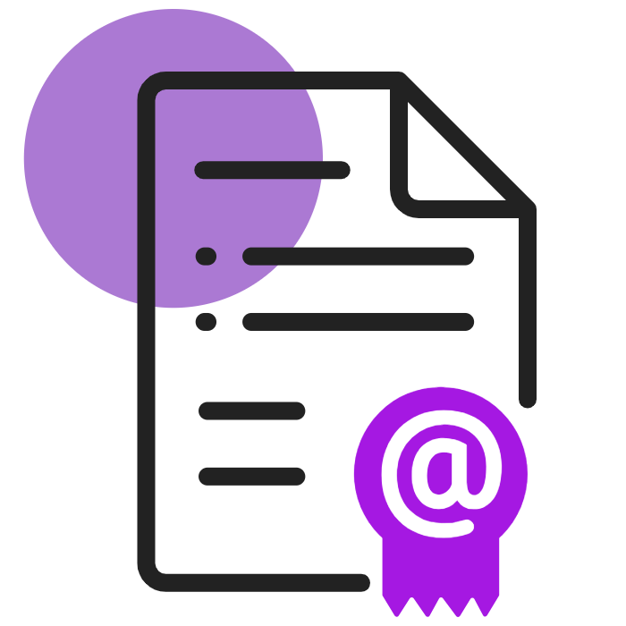 202101Newslettercertificatviolet
