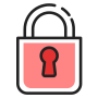 picto securité rouge